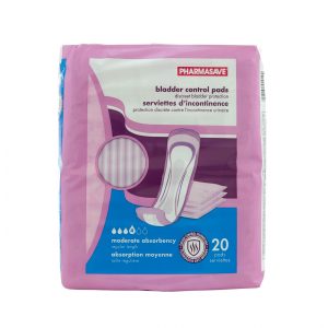 Pharmasave Bladder Control Pads - Moderate Abs Regular 20S