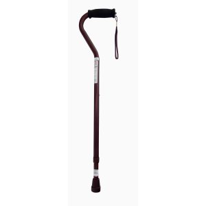 Pharmasave Aluminum Cane - Adjustable Bronze - Offset