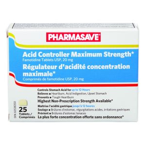 Pharmasave Acid Controller - Max Strength Tablet 20Mg 25S