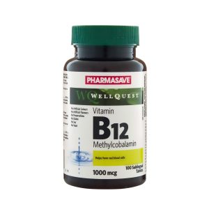 Pharmasave Wellquest Vitamin B12 1000Mcg Sublingual Tablets 100S